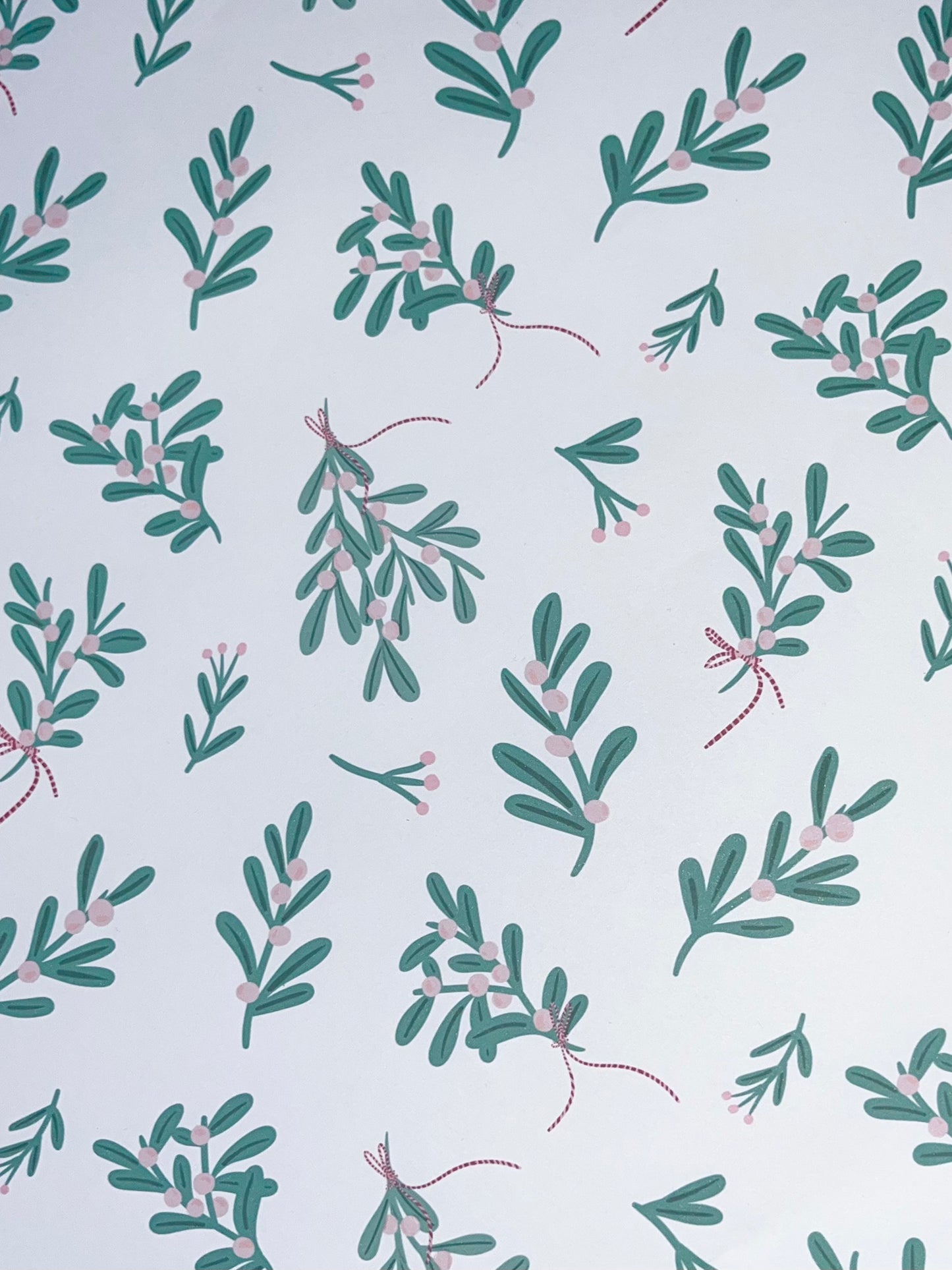 Mistletoe Morning Festive Gift Wrap