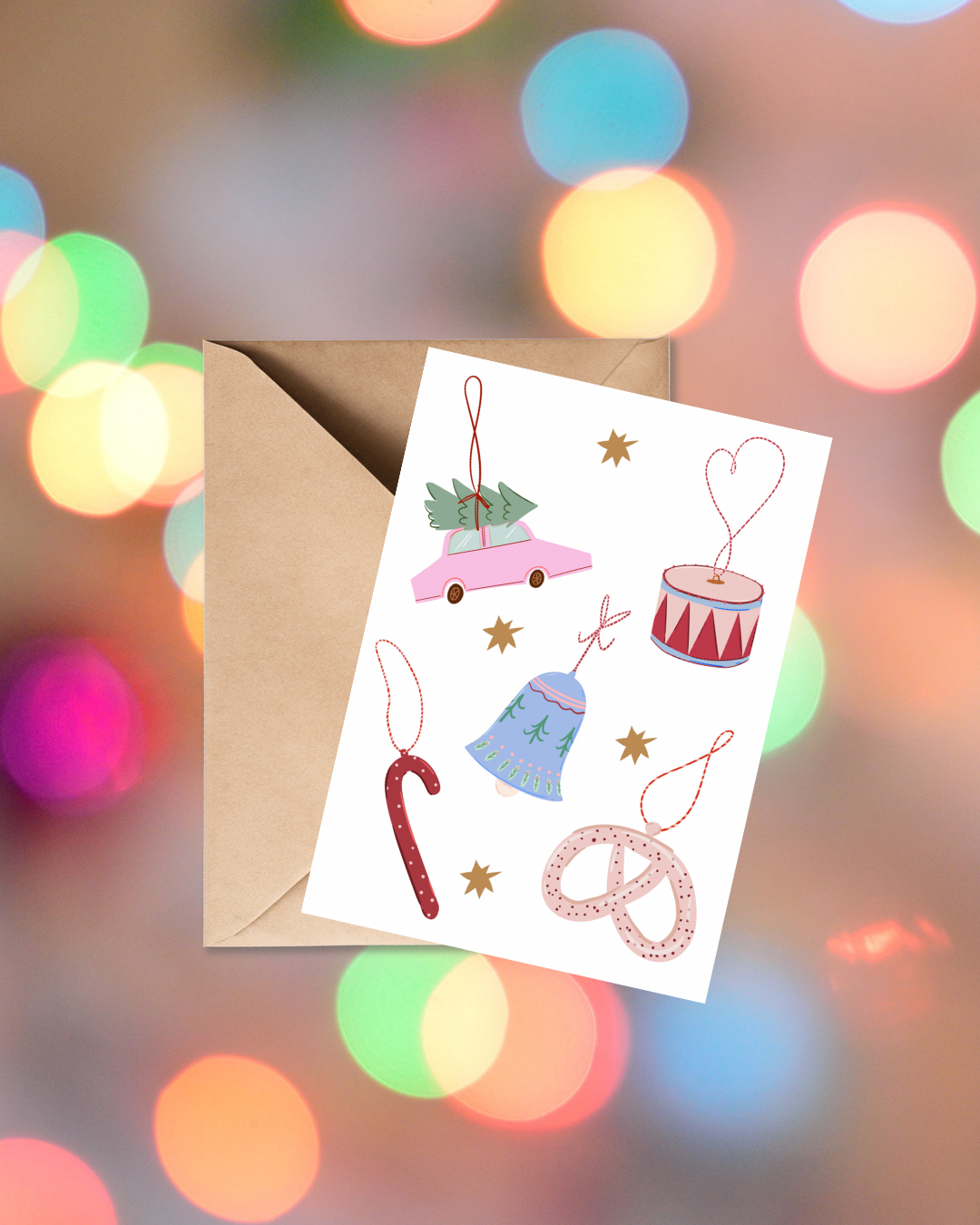 Christmas Ornament Card