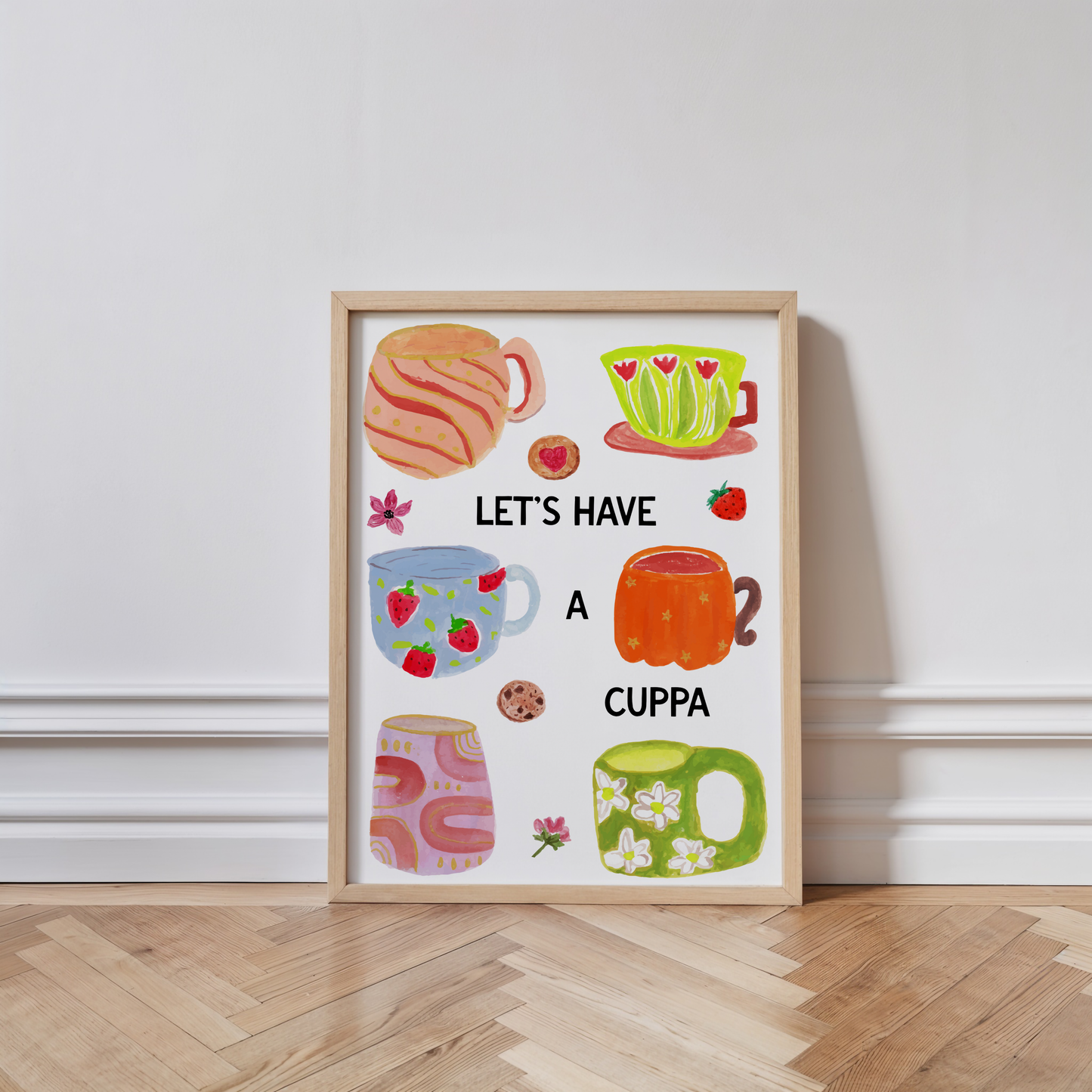 Let's Have a Cuppa Print