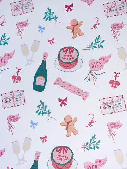 Tis the Season Festive Gift Wrap