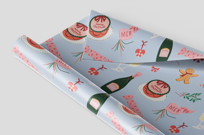 Merry & Bright Festive Gift Wrap Set