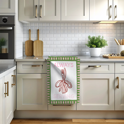 Always Serving Tea Towel