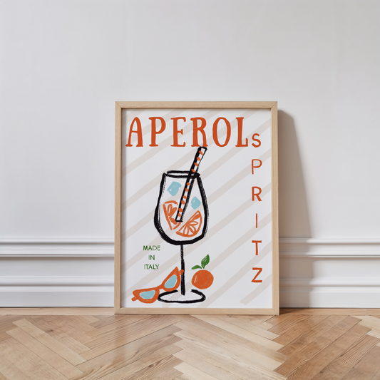 Aperol Spritz Season Print