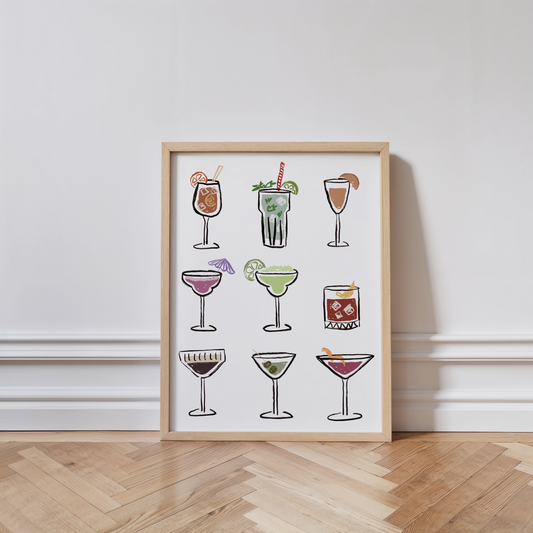Cocktail Hour Print
