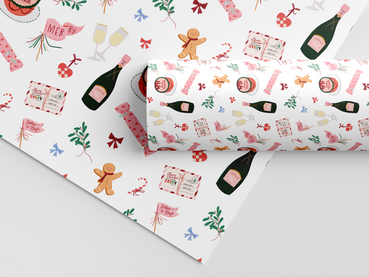 Tis the Season Festive Gift Wrap