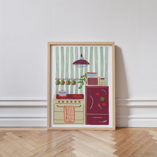 Homely Home: Kitchen Print