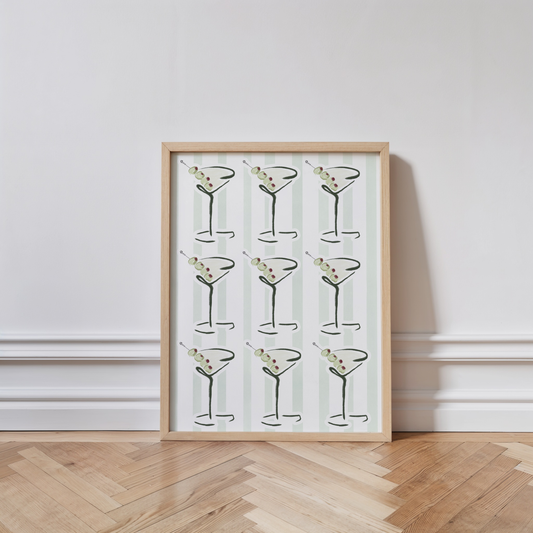 Moment For The Martini Print