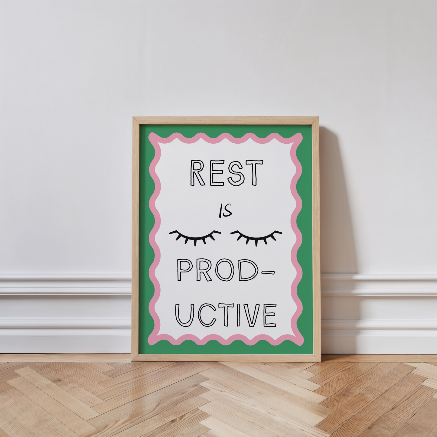 Rest Is Productive Print